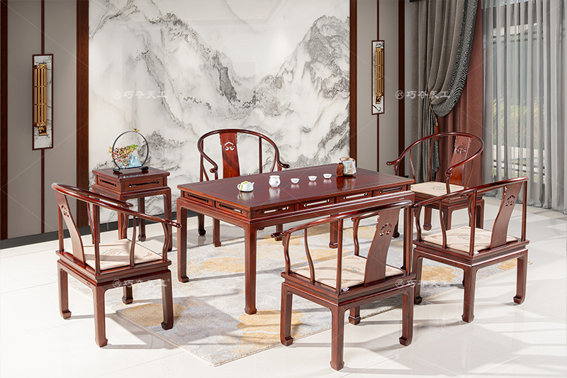 高束腰馬蹄足茶臺